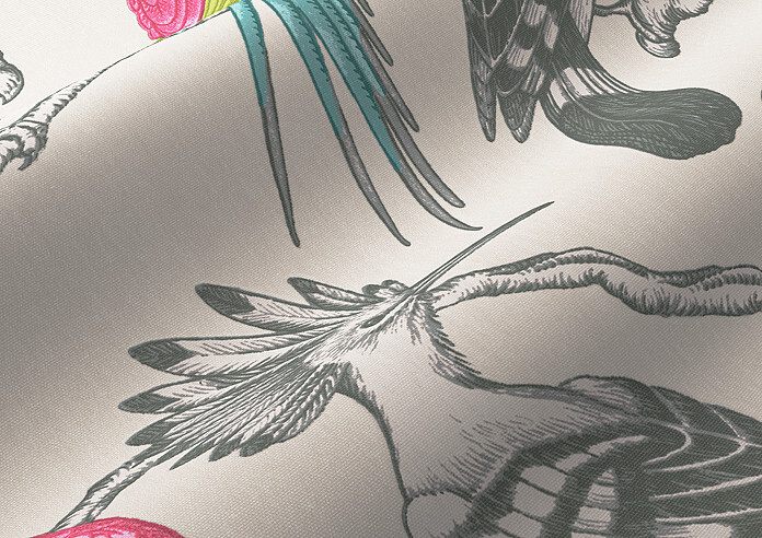 Aviary, Begonia - Roman Blind - Image 4